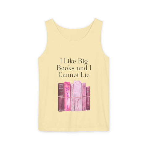 'I Like Big Books and I Cannot Lie" Unisex Tank Top