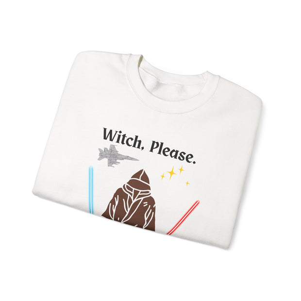 'Witch, Please. Too Much Magical To Handle.' Unisex Crewneck Sweatshirt