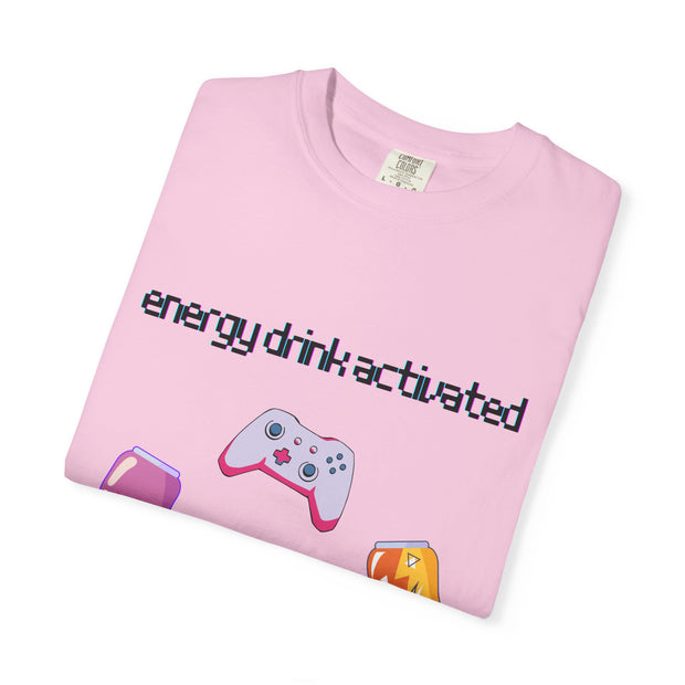 'Energy Drink Activated' Gamer Unisex T-Shirt