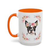 Geeky Goddess French Bulldog Accent Coffee Mug