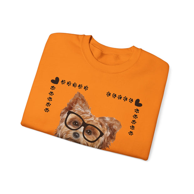 Geeky Good Yorkie Crewneck Sweatshirt