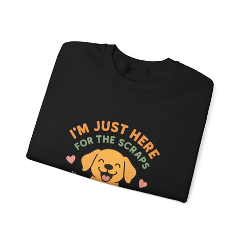 Playful Dog Sweatshirt for Pet Lovers, Unisex Crewneck, Cozy Gift for Dog Owners, Animal Lovers, Cute Pet-Themed Apparel