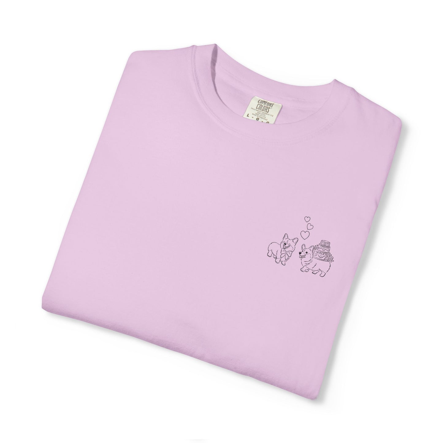 Dog Bride Embroidered Shirt, Minimalist Dog Lover Tee, Wedding Dog Shirt, Cute Bridal T Shirt, Coquette Puppy Tee