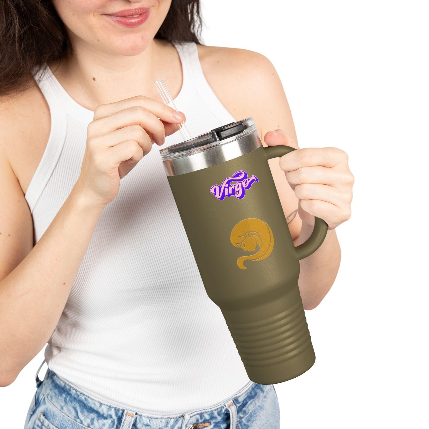 'Virgo' Insulated Travel Mug, 40oz