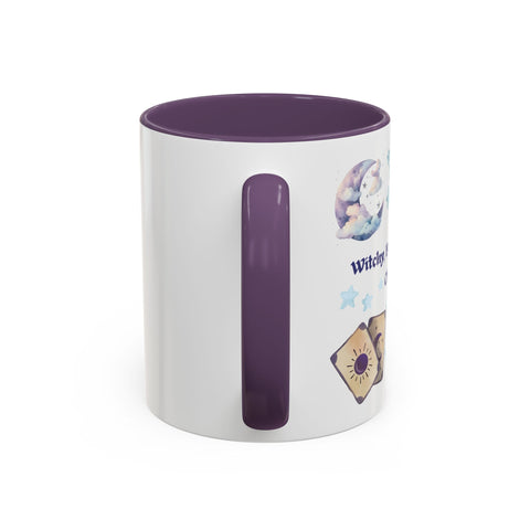 'Witchy, But Make It Cute' Accent Coffee Mug