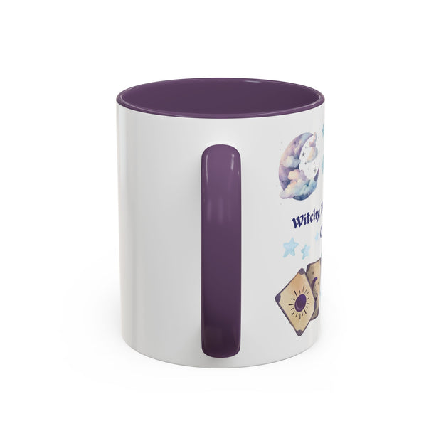 'Witchy, But Make It Cute' Accent Coffee Mug