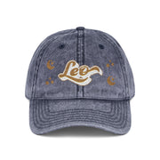 'Leo' Vintage Embroidered Cap