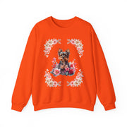Geeky Goddess Yorkie Unisex Crewneck Sweatshirt