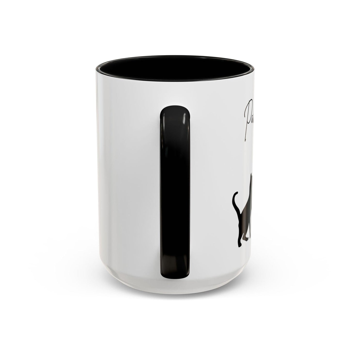 'Paws and Reflect' Cats Accent Coffee Mug