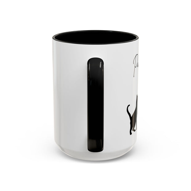'Paws and Reflect' Cats Accent Coffee Mug