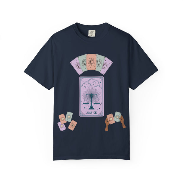 'Justice' Tarot Card Unisex T-shirt