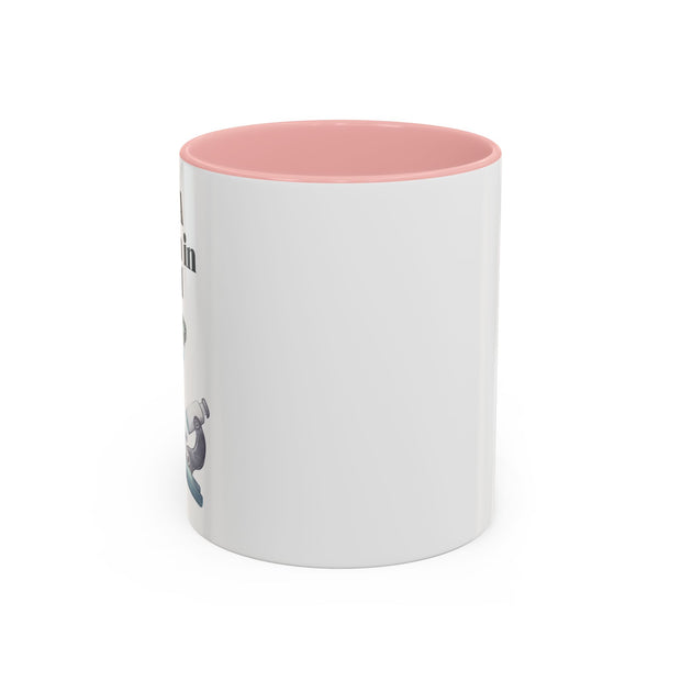 'I Am A Woman In STEM' Scientist Accent Coffee Mug