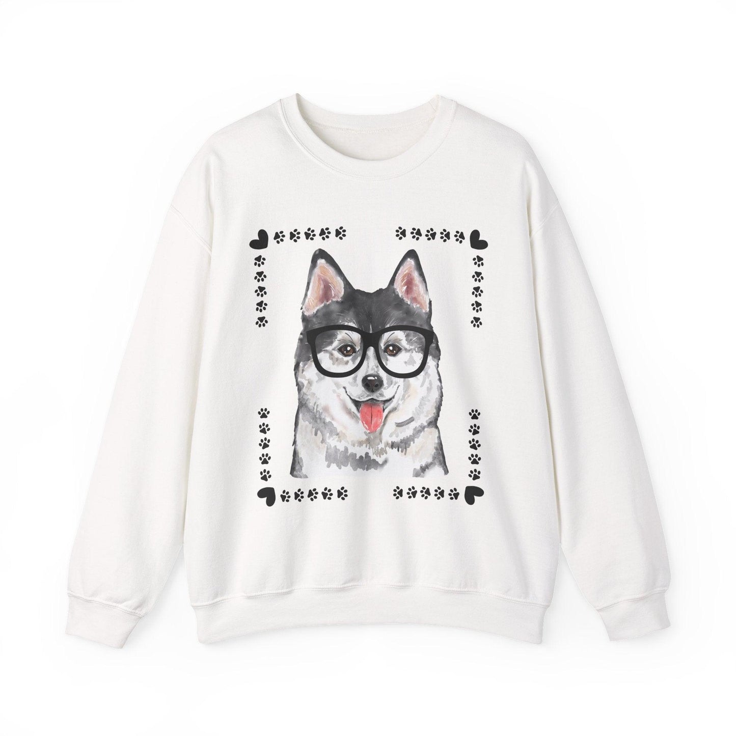 Geeky Good Siberian Husky Unisex Crewneck Sweatshirt