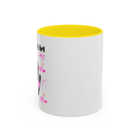 'Meowgical Girl' Accent Coffee Mug