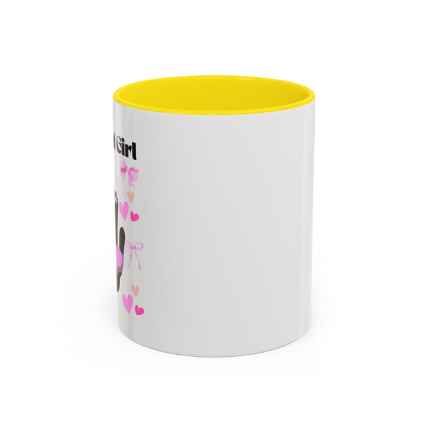 'Meowgical Girl' Accent Coffee Mug