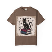 Cat and Book Lover's T-Shirt,