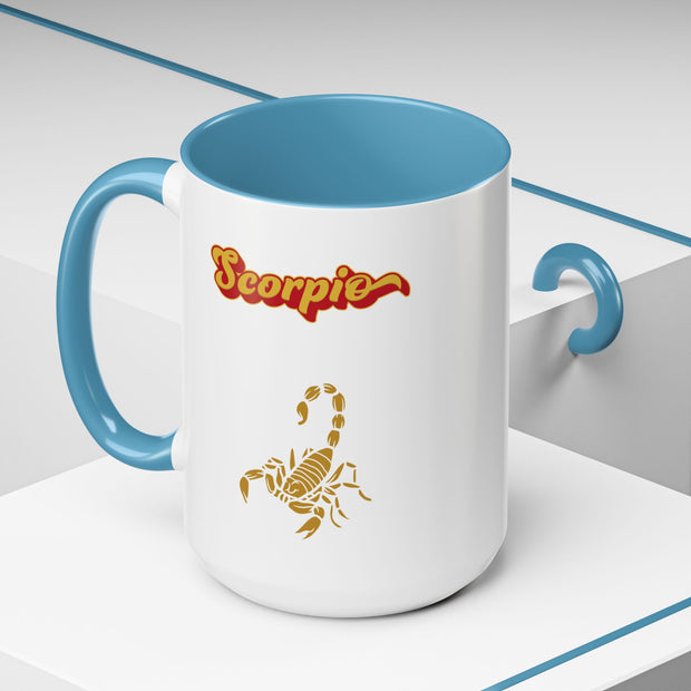 'Scorpio' Accent Coffee Mug