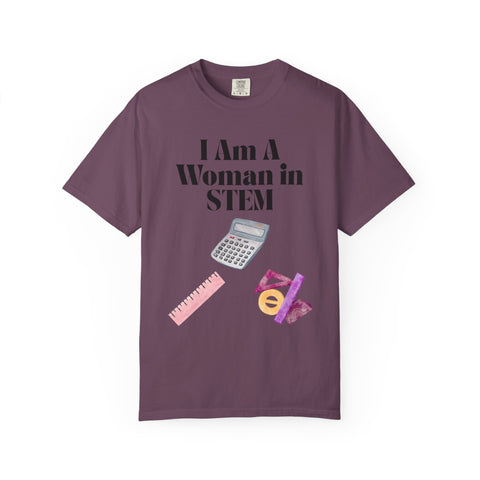 'I Am A Woman STEM' Mathematics Unisex T-Shirt