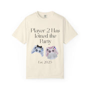 'Player 2 Has Joined The Party' 'Est. 2025' Unisex T-shirt