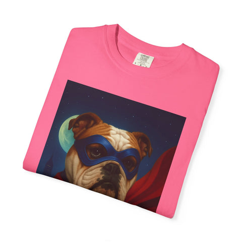 Superhero English Bulldog Unisex T-shirt