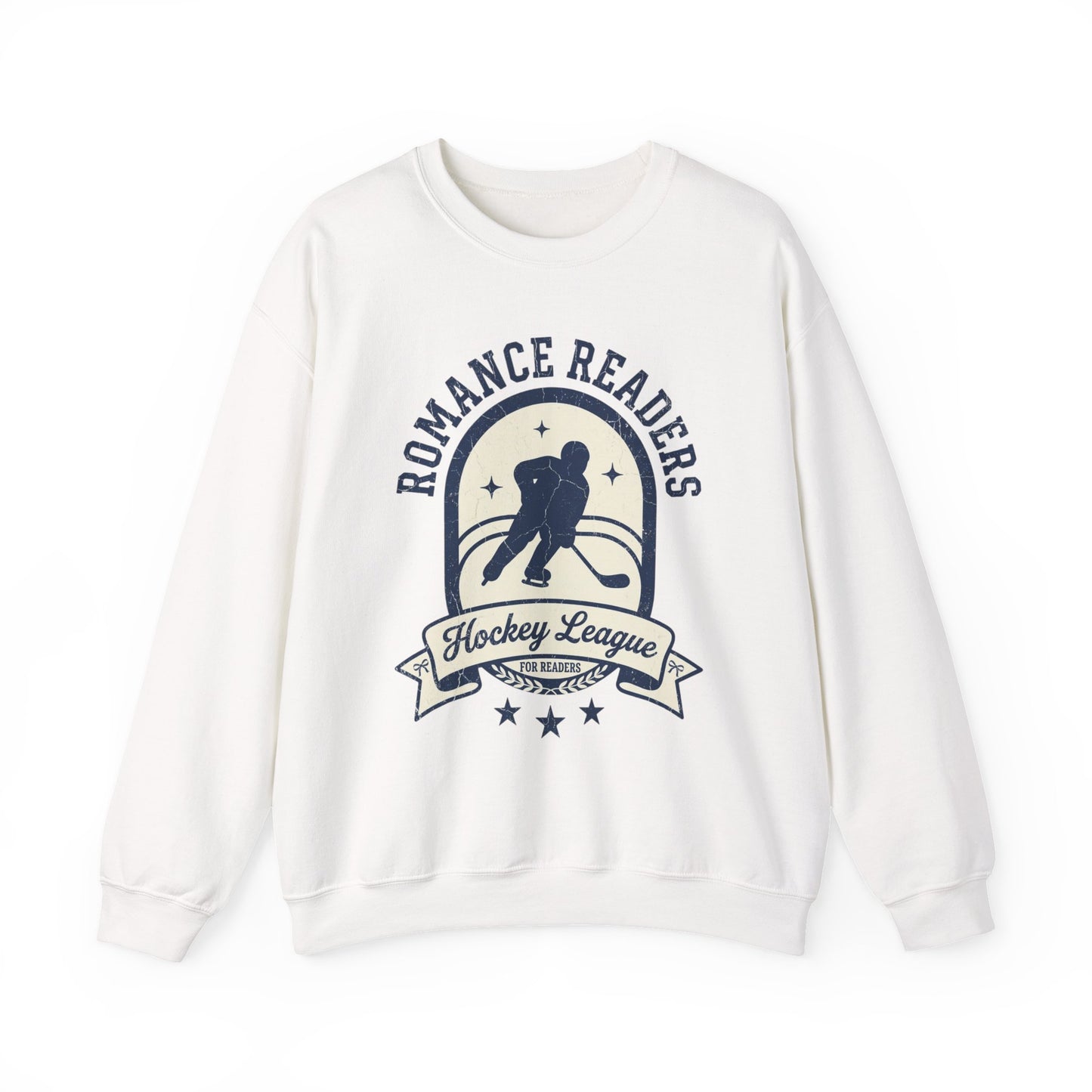 Romance Readers Hockey League Sweatshirt, Hockey Romance Booktok Crewneck, Sports Romance Reader Pullover