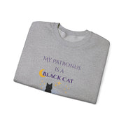 'My Patronus Is A Black Cat' Unisex Crewneck Sweatshirt