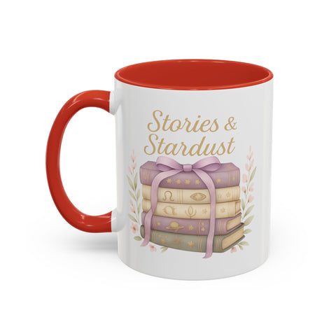 'Stories & Stardust' Accent Coffee Mug