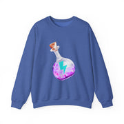 Magical Energy Purple Potion Unisex Crewneck Sweatshirt