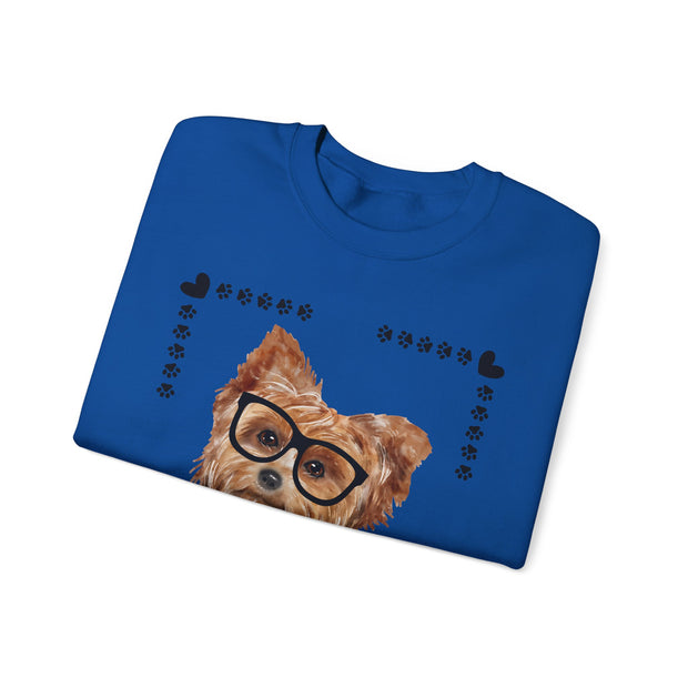 Geeky Good Yorkie Crewneck Sweatshirt