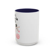 'I Am A Woman In STEM' Astronaut Accent Coffee Mug