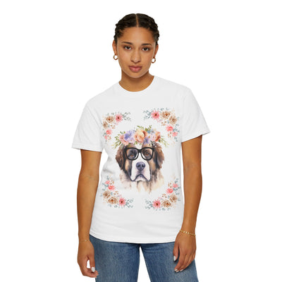 Geeky Goddess Saint Bernard Unisex T-Shirt