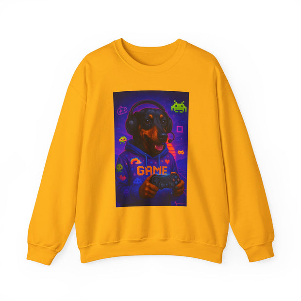 Gaming Dog Crewneck Sweatshirt - Perfect Gift for Gamers, Cozy Unisex Sweatshirt, Video Game Apparel, Animal Lover Gift, Casual Hoodie [...]