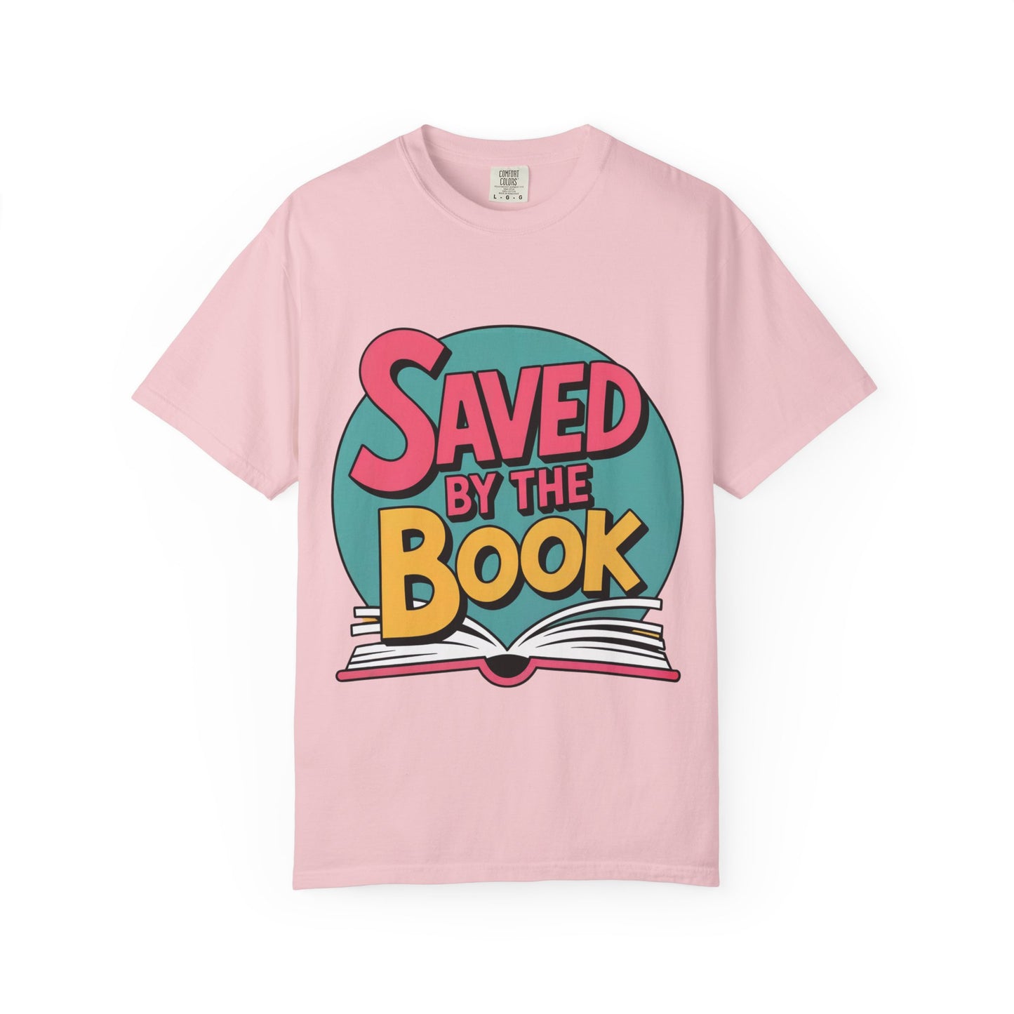 Saved by the Book T-Shirt, Book Lover Graphic Tee, BookTok Reader Shirt, Cute Reading T-Shirt, Library Lover Gift for Women