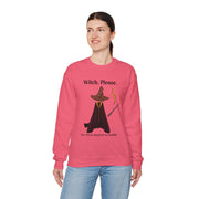 'Witch, Please. Too Much Magical To Handle' Wizard Unisex Crewneck Sweatshirt