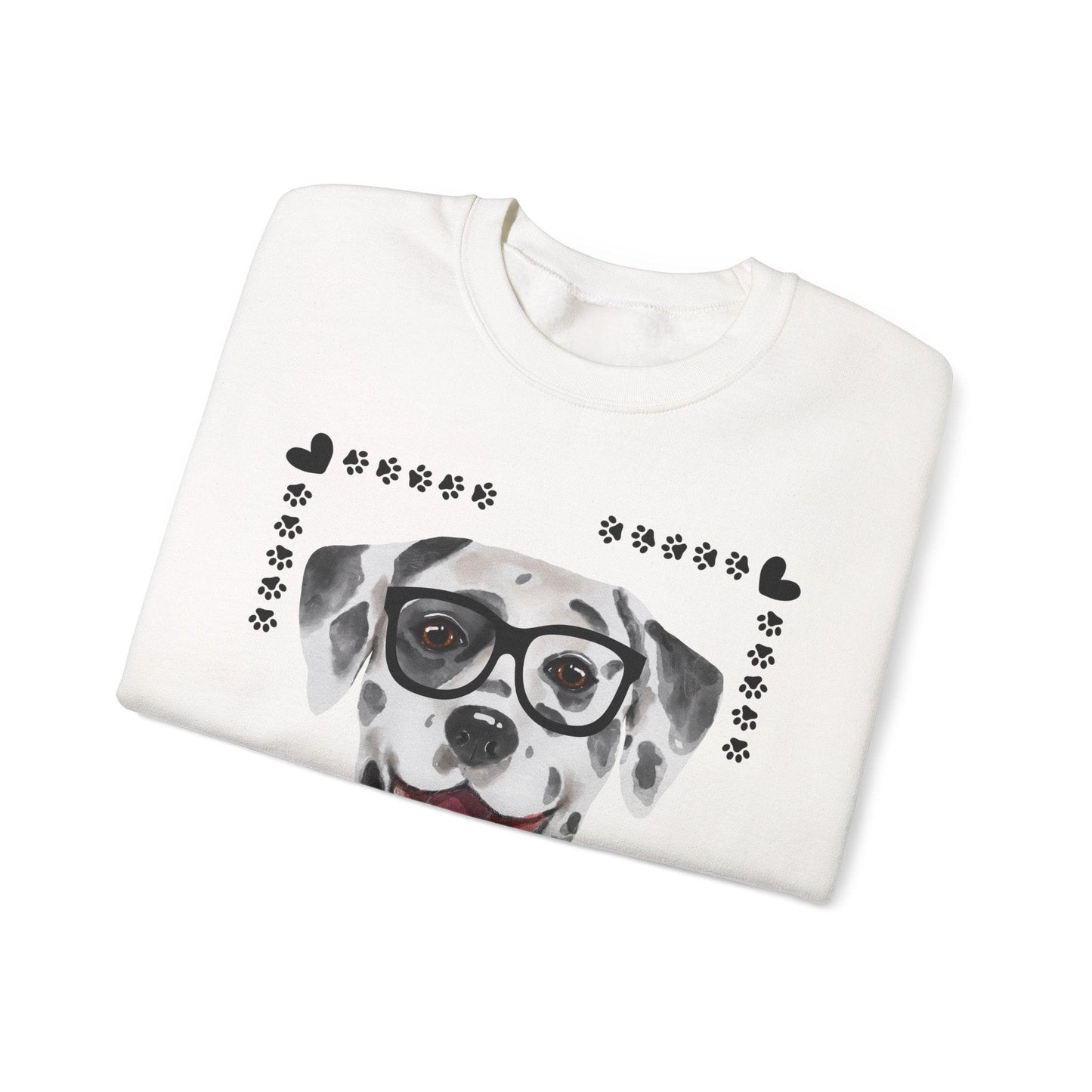 Geeky Good Dalmatian Unisex Crewneck Sweatshirt