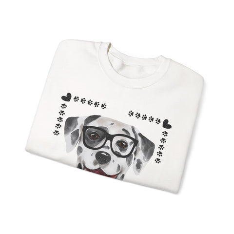 Geeky Good Dalmatian Unisex Crewneck Sweatshirt