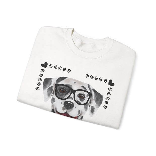 Geeky Good Dalmatian Unisex Crewneck Sweatshirt