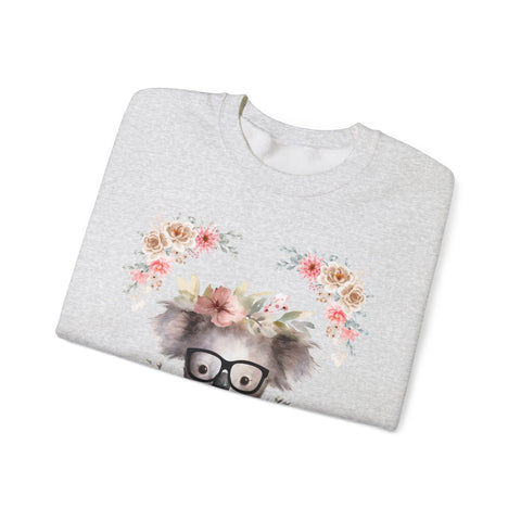 Geeky Goddess Koala Unisex Crewneck Sweatshirt
