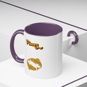 'Pisces' Zodiac Accent Coffee Mug