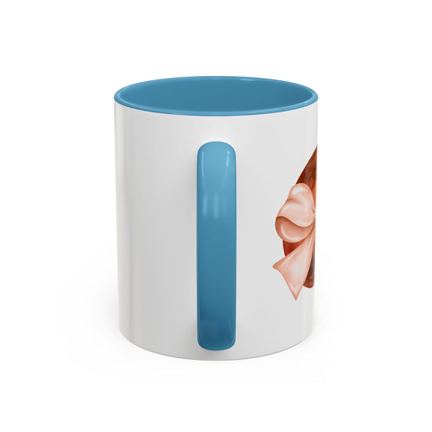 Mars Wrapped In A Bow Accent Coffee Mug