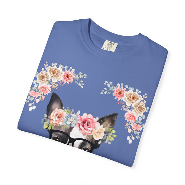 Geeky Goddess French Bulldog Unisex T-Shirt
