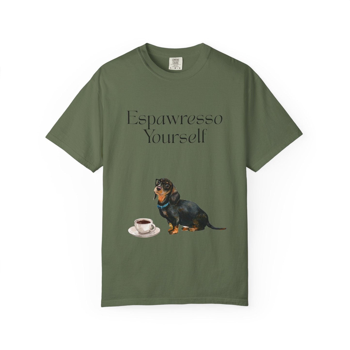 'Espawresso Yourself' Dachshund Unisex T-Shirt