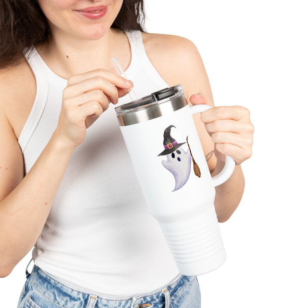 Holy Ghost Witch Insulated Travel Mug, 40oz