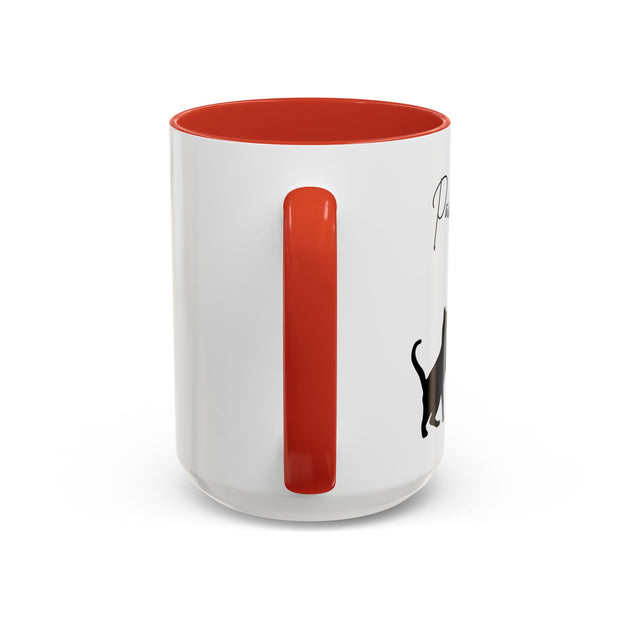 'Paws and Reflect' Cats Accent Coffee Mug