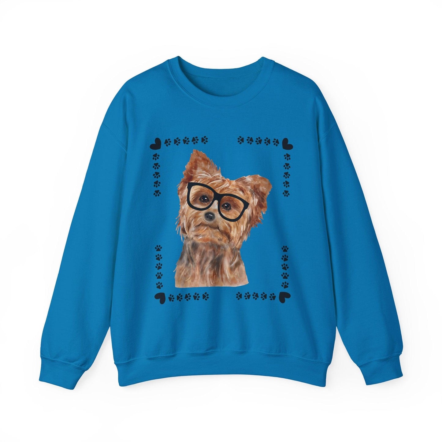 Geeky Good Yorkie Crewneck Sweatshirt