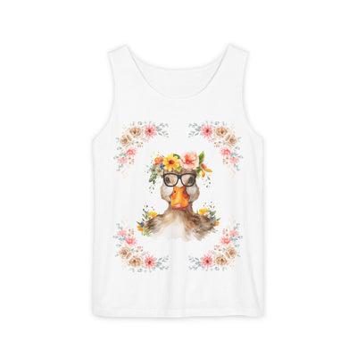 Geeky Goddess Duck Unisex Tank Top