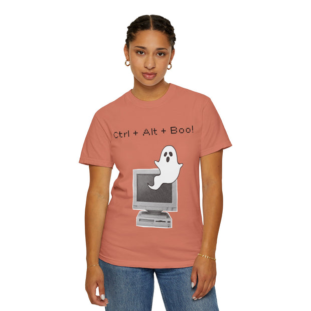 'Ctrl + Alt + Boo!' Unisex T-shirt