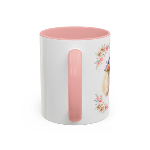 Geeky Goddess French Poodle Accent Coffee Mug