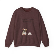 'Espawresso Yourself' French Bulldog Unisex Crewneck Sweatshirt