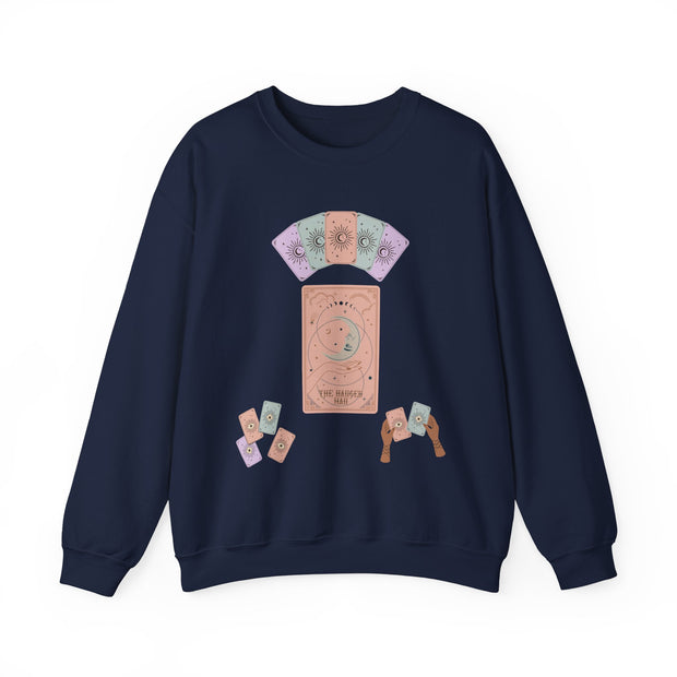 'The Hanged Man' Tarot Card Unisex Crewneck Sweatshirt